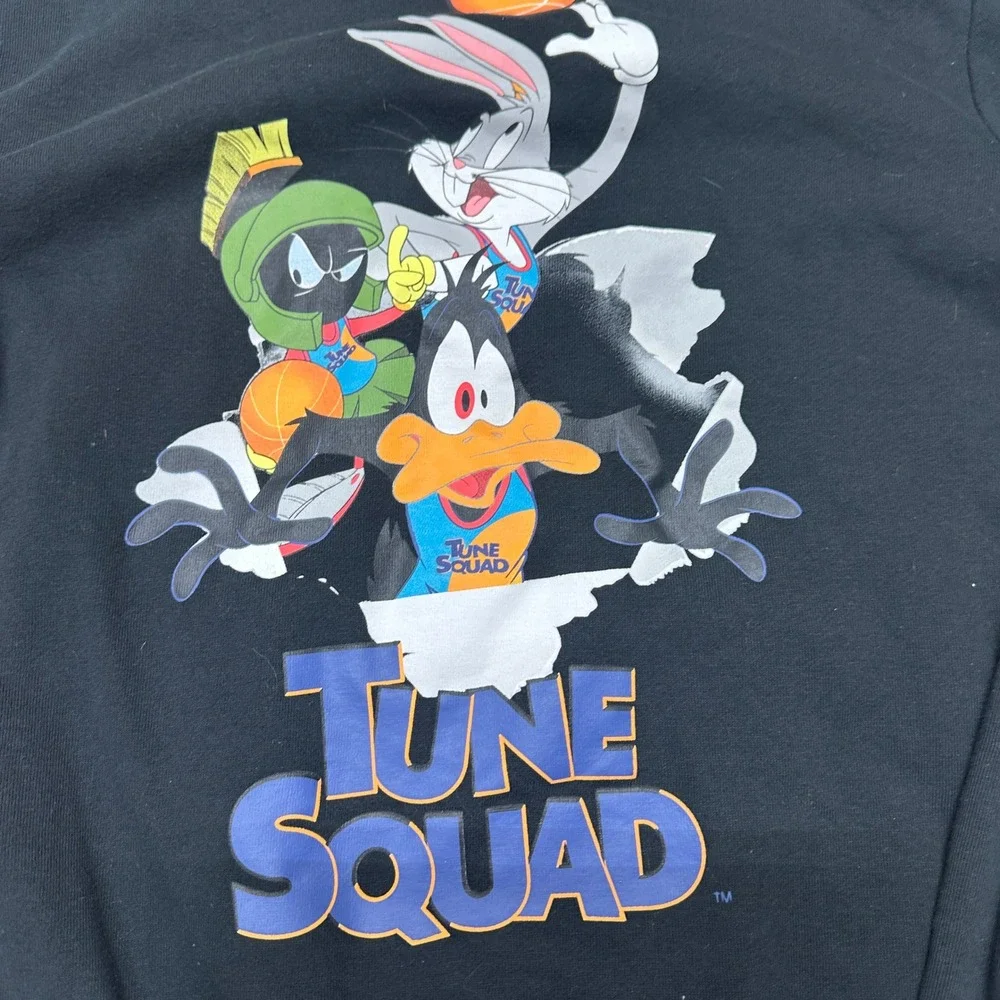 Space Jam A New Legacy Tune Squad Hoodie Black‎ Warner Bros Medium